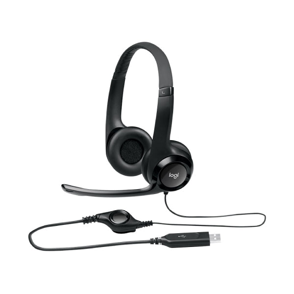 Auricular C/Mic Logitech Clear Chat Comfort Usb H390 (981-000014)