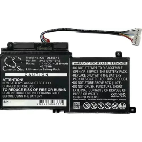 Bateria Para Toshiba Satellite L45d L50 S55 P55 L55t Pa5107 Cameron Sino