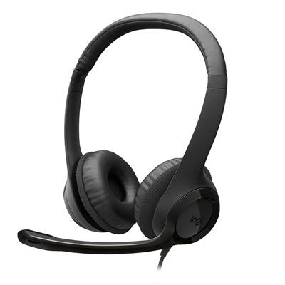 Auricular c/Microfono Logitech H390 USB-C Negro 981-001575