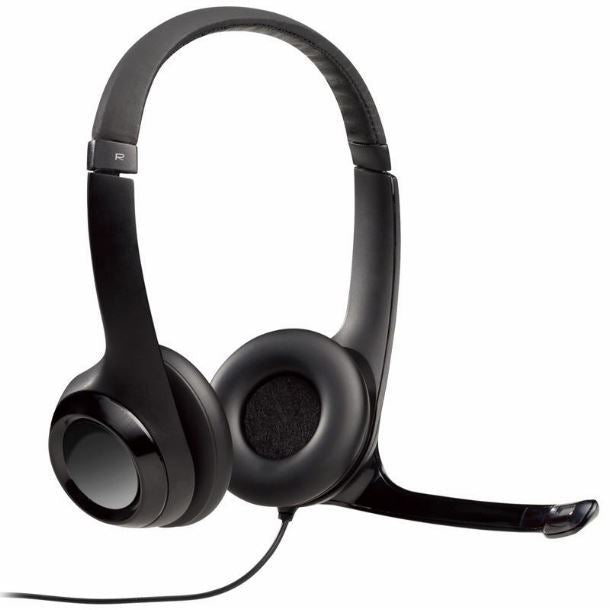 Auricular c/Microfono Logitech H390 USB-C Negro 981-001575