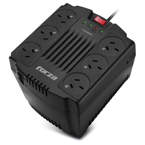 Estabilizador FORZA FVR-1602A Volt Reg 1600VA/800W