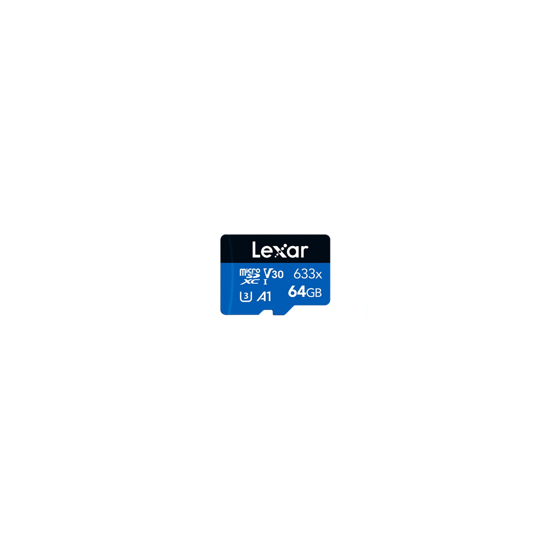Tarjeta microSDXC Lexar  633x 64GB UHS-I C10 sin adaptador
