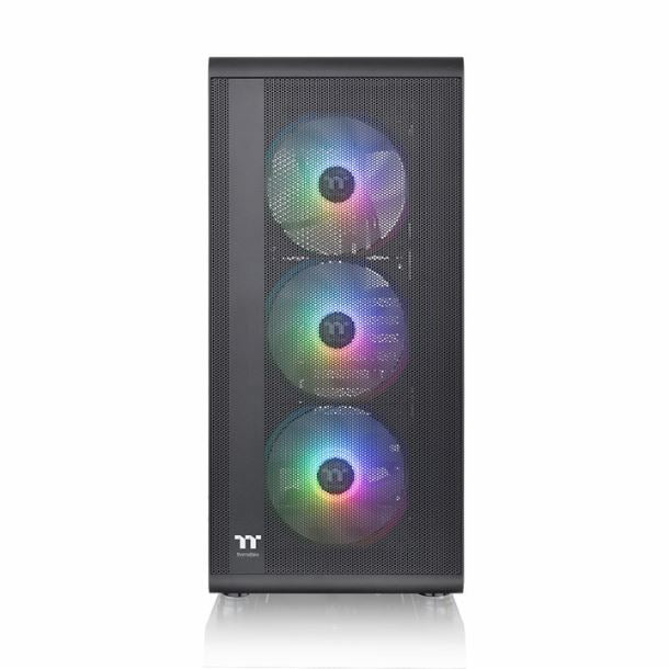 GABINETE THERMALTAKE S200 TG 4FAN ARGB BLACK