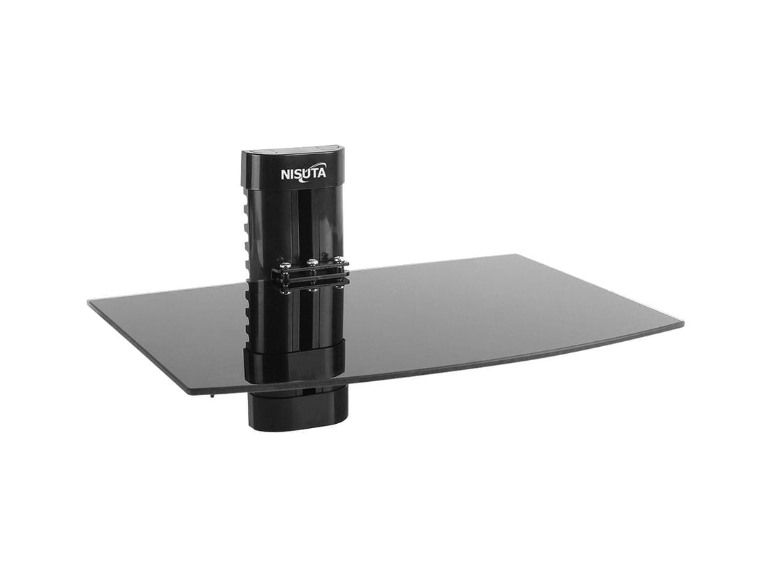 Bandeja para DVD o TVBOX en la pared, de altura ajustable, hasta 8Kg