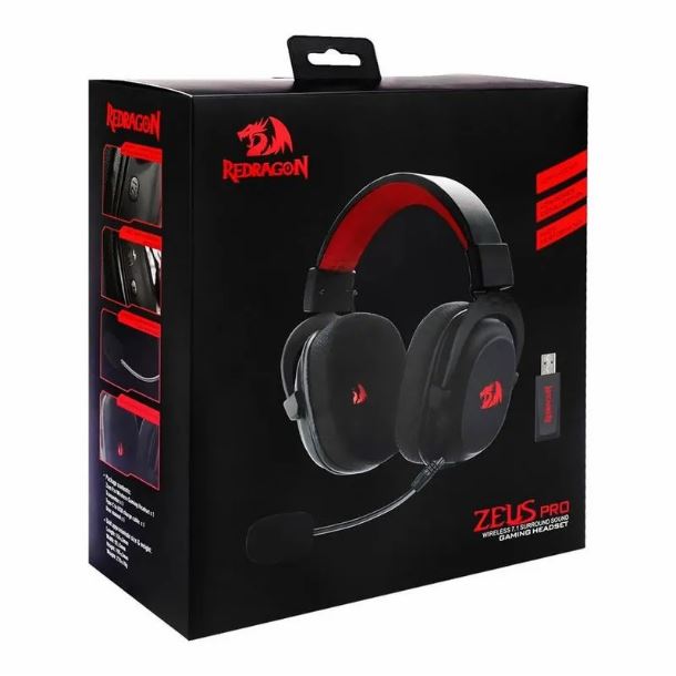AURICULAR WIRELESS REDRAGON H510 ZEUS PRO