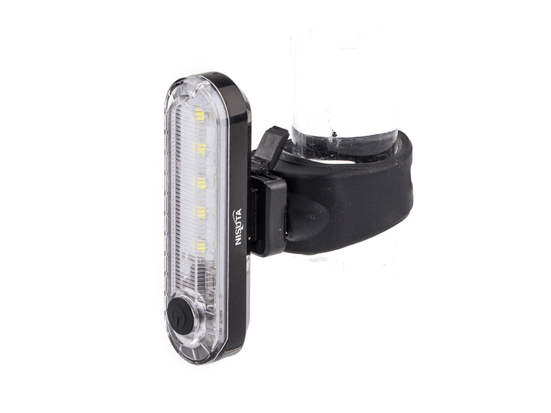 Luz blanca multifunción para bicicleta
