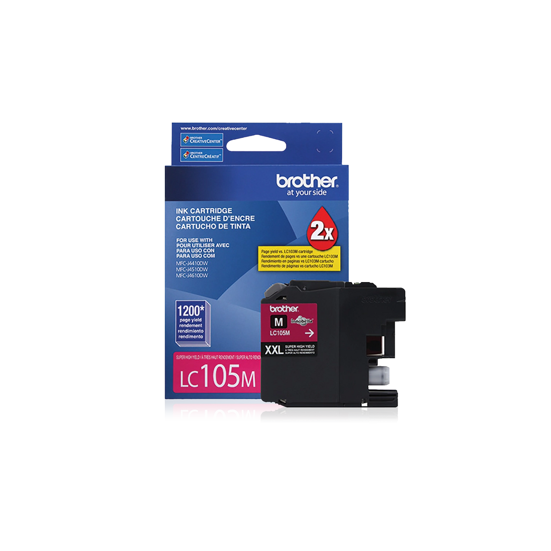 Cartucho Tinta Brother LC105 Magenta