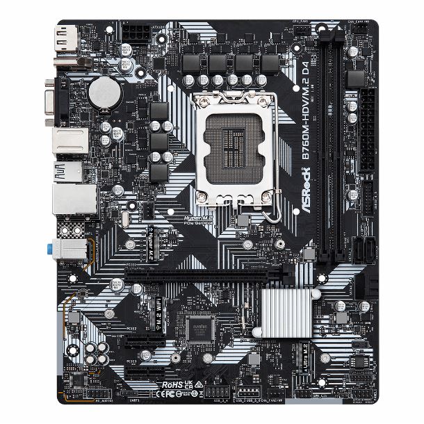 MOTHER ASROCK B760M-HDV/M.2 D4 DDR4 S1700
