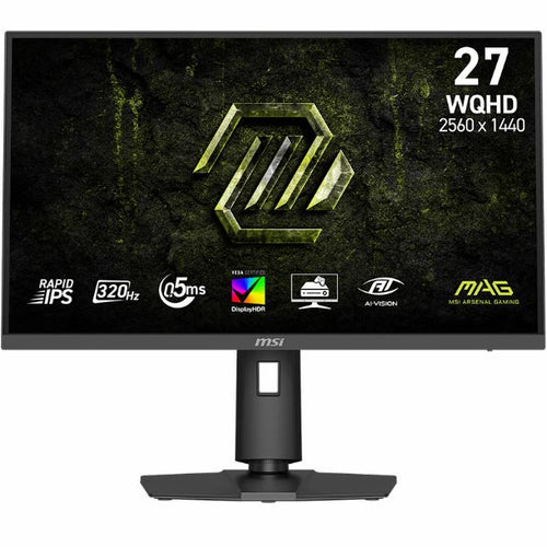 MONITOR GAMER 27 MSI MAG 274QPF X32 IPS QHD 2K 320HZ 0.5MS HDMI DP