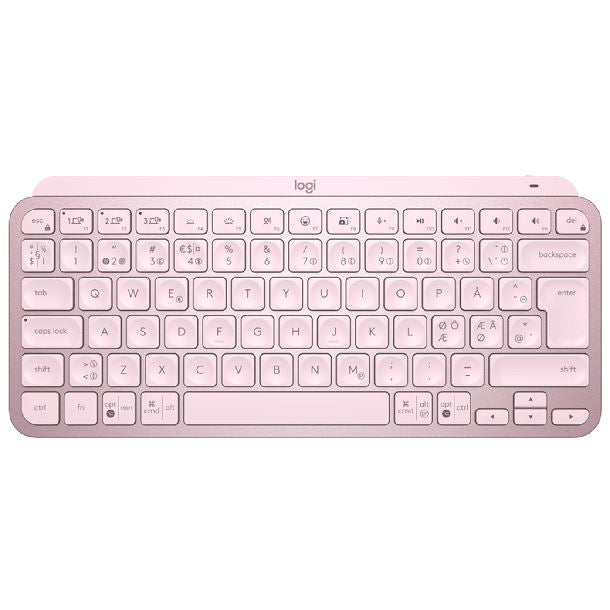 TECLADO WIRELESS LOGITECH MX KEYS MINI ROSE RETROILUMINADO 920-010478