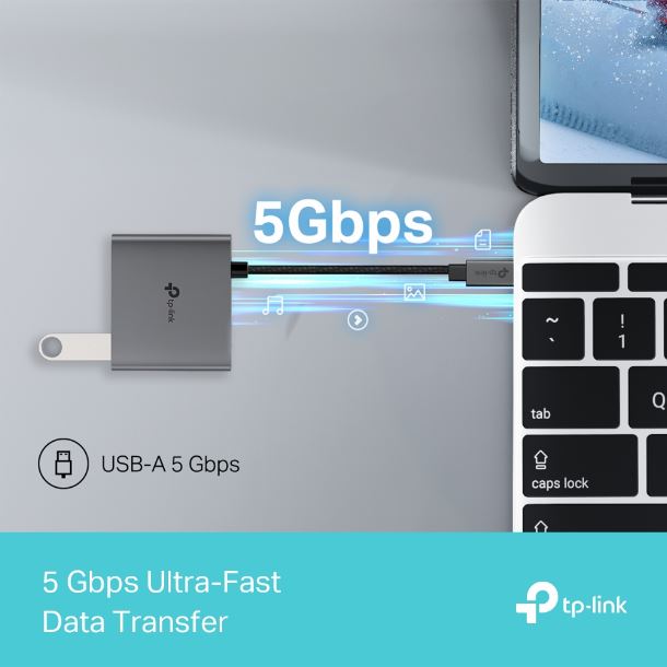 HUB TP-LINK UH3020C 3X1 USB-C A HDMI/USB3.0/USB-C
