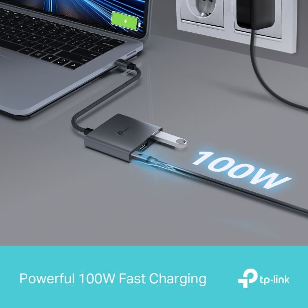 HUB TP-LINK UH3020C 3X1 USB-C A HDMI/USB3.0/USB-C