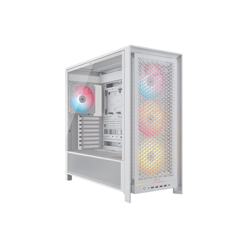 Gabinete CORSAIR FRAME 5000D RS ARGB Mid Tower Aire Elevado blanco