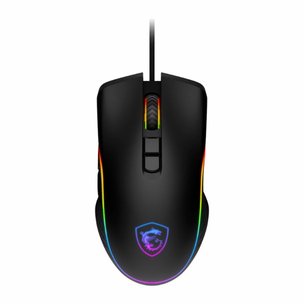 MOUSE GAMER MSI FORGE GM300 RGB 7200 DPI