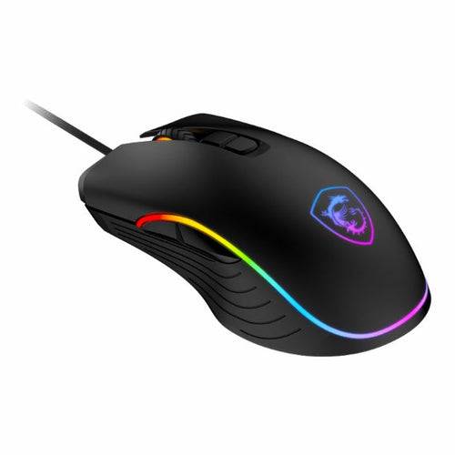 MOUSE GAMER MSI FORGE GM300 RGB 7200 DPI