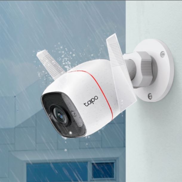 CAMARA IP WIFI TP-LINK CLOUD TAPO C310 RESOLUCION 2K EXTERIOR