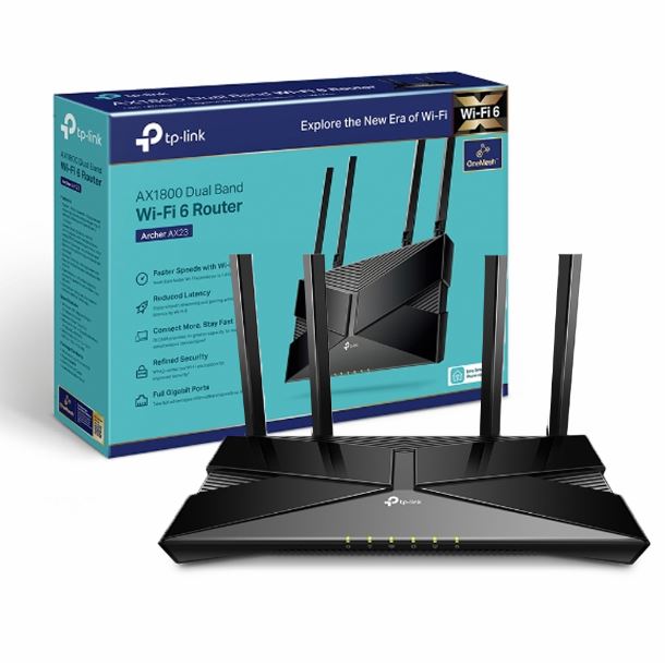 ROUTER TP-LINK ARCHER AX23 WIFI 6 AX1800