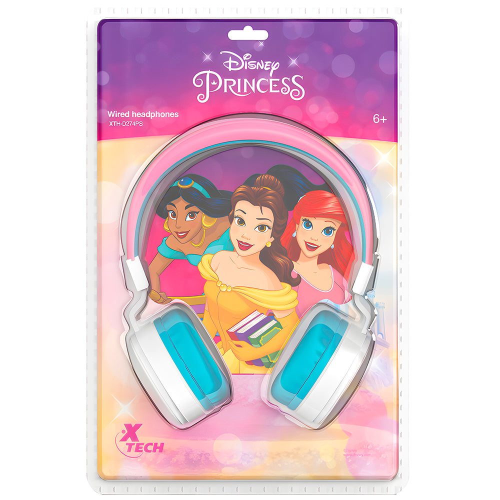 Auricular Xtech Headset Disney  Princesa  C/Mic 3,5 Mm (Xth-D274Ps)