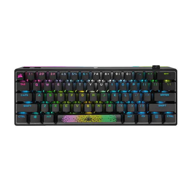 TECLADO GAMER CORSAIR K70 RGB PRO MINI WIRELESS 60% RGB RETROILUMINADO CHERRY MX