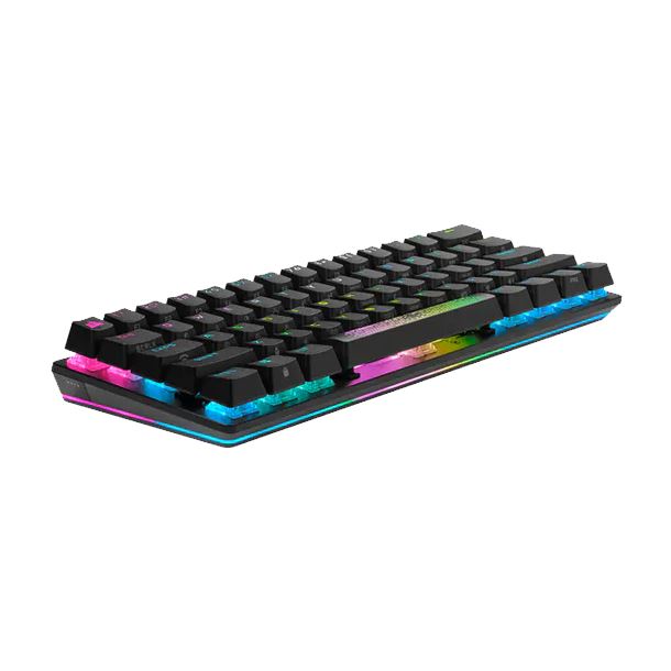 TECLADO GAMER CORSAIR K70 RGB PRO MINI WIRELESS 60% RGB RETROILUMINADO CHERRY MX