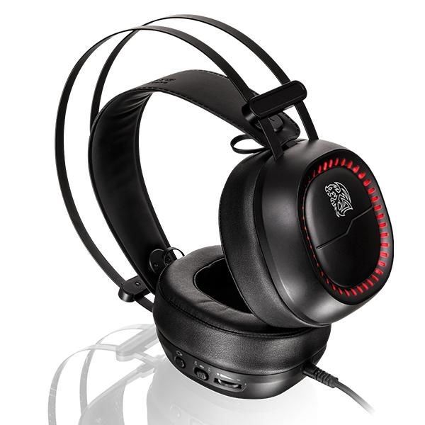 AURICULARES THERMALTAKE GAMING SHOCK PRO RGB Color LED, USB