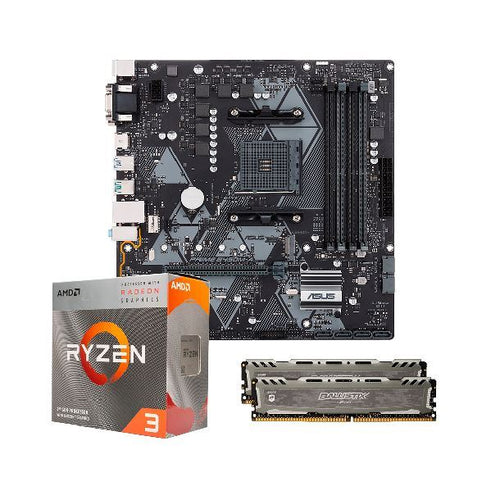 COMBO ACTUALIZACION AMD RYZEN 3 3200G+A520M+16GB