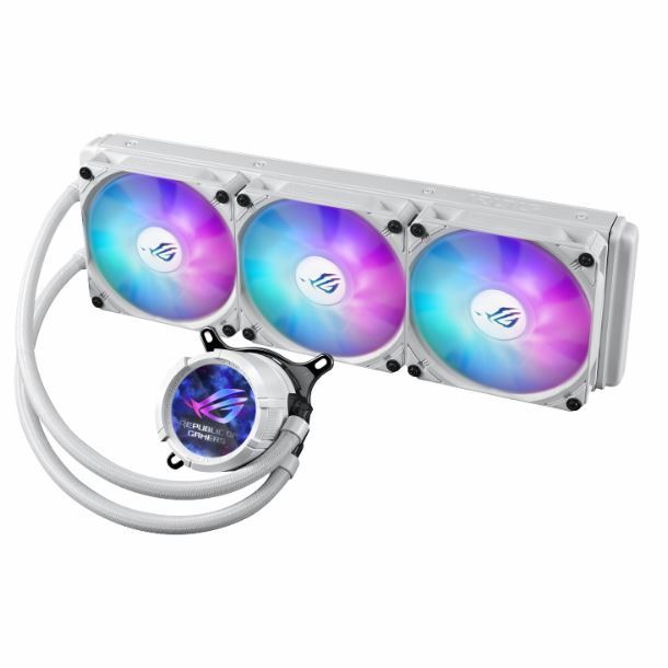 WATERCOOLER 360MM ASUS ROG STRIX LC III 360 ARGB WHITE