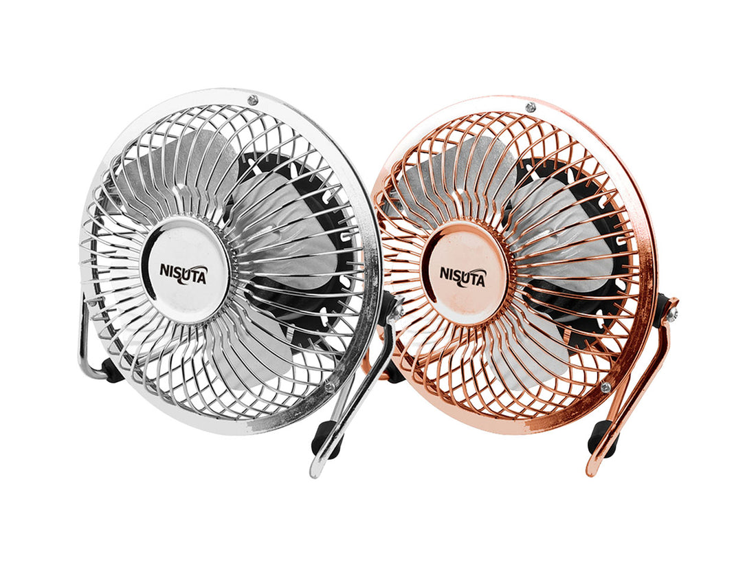 Ventilador USB P/escritorio metalico