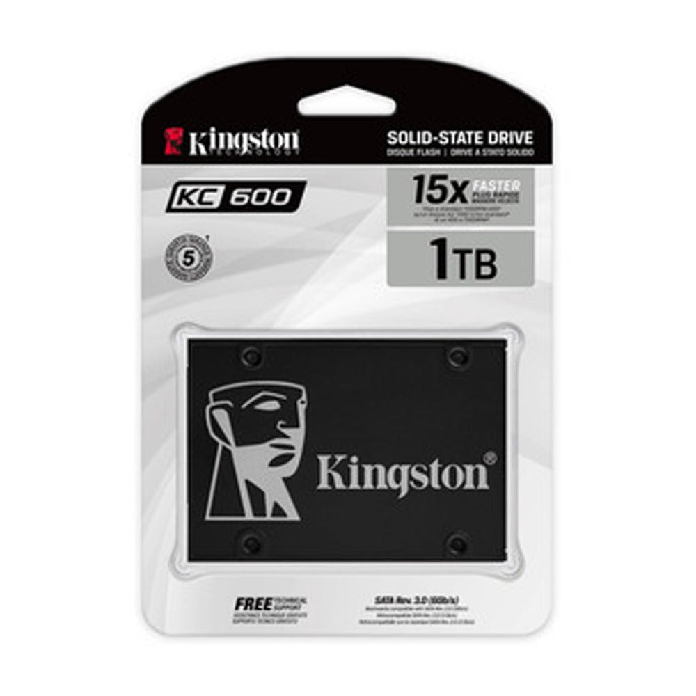 Disco SSD KINGSTON KC600 1024 GB SATA Interno 7 mm (0116)