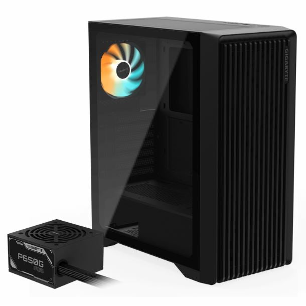 GABINETE GIGABYTE C103 GLASS + FUENTE 650W P650G PG5 80 PLUS GOLD