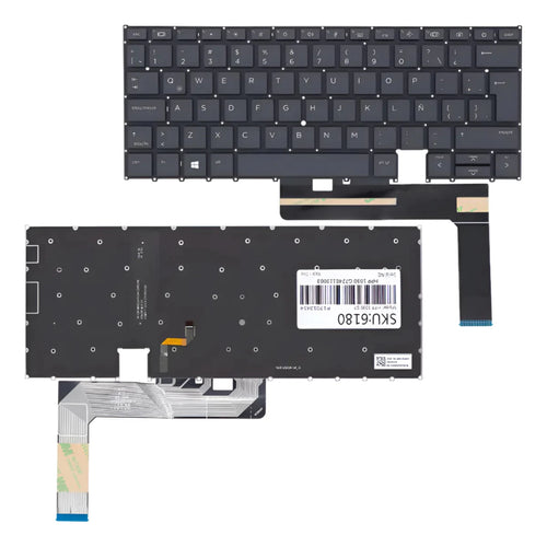Teclado Para Hp Elitebook X360 1030 G7 1030 G8 Retroiluminado