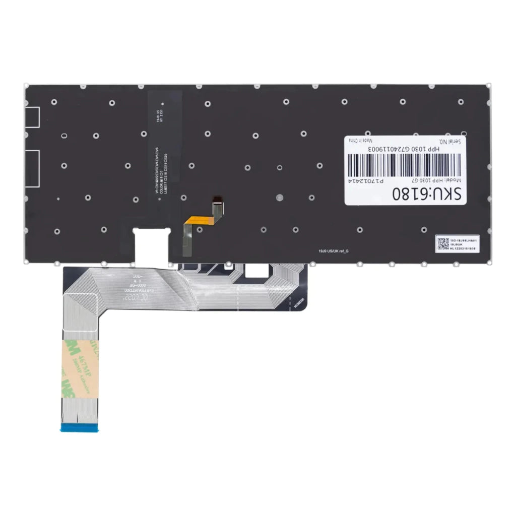 Teclado Para Hp Elitebook X360 1030 G7 1030 G8 Retroiluminado