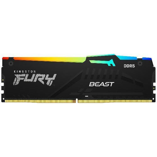 MEMORIA 16GB DDR5 6000 KINGSTON FURY BEAST RGB EXPO XMP