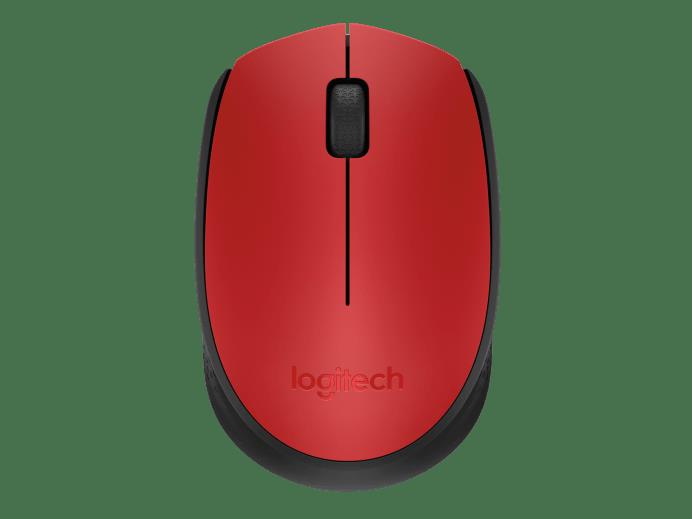 Mouse Logitech M170 Inalambrico Rojo