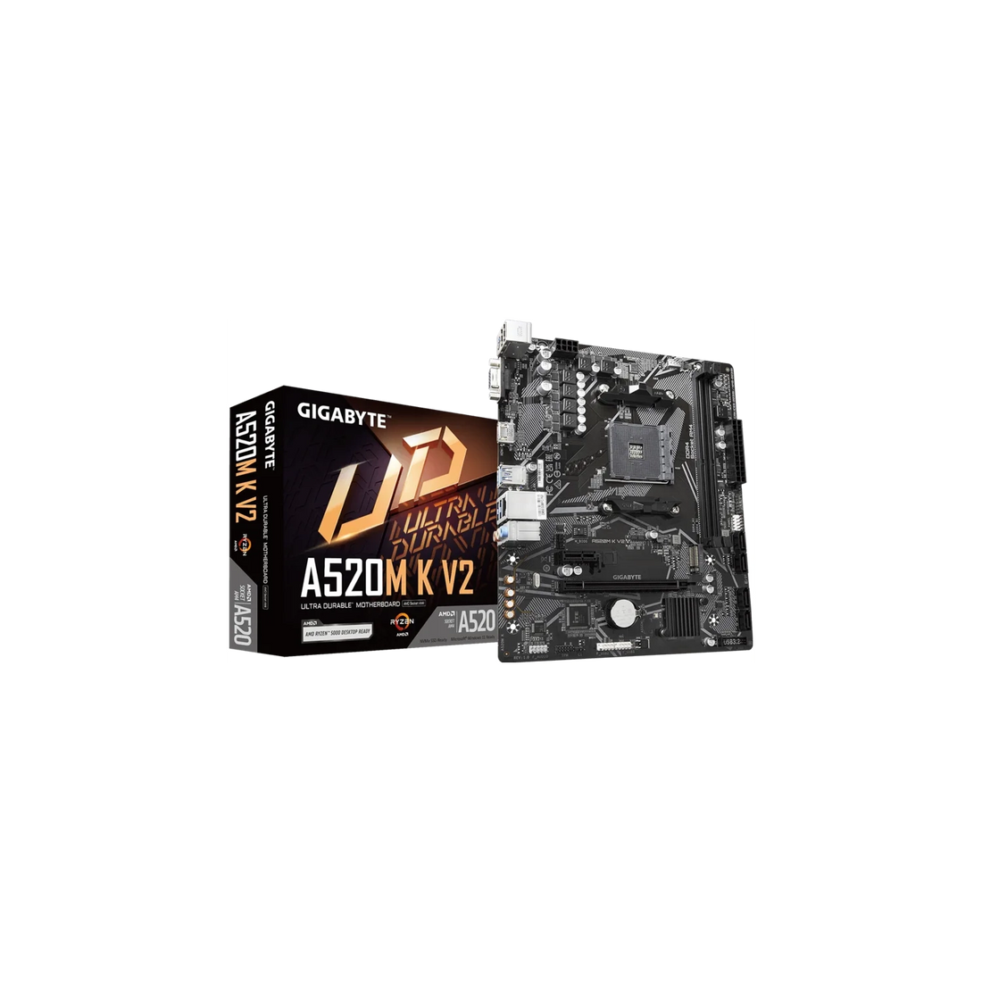 Mother Gigabyte A520M K V2 DDR4 AM4 (Serie 3000/4000/5000) (2771)