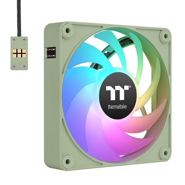 KIT 3 FAN COOLER 120MM THERMALTAKE CT120 EX ARGB MATCHA GREEN