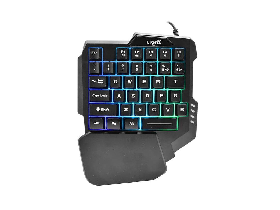 Teclado gamer RGB de 35 teclas con macros