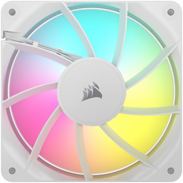KIT 3 FAN COOLER 120MM CORSAIR RS120 ARGB WHITE CO-9050185-WW