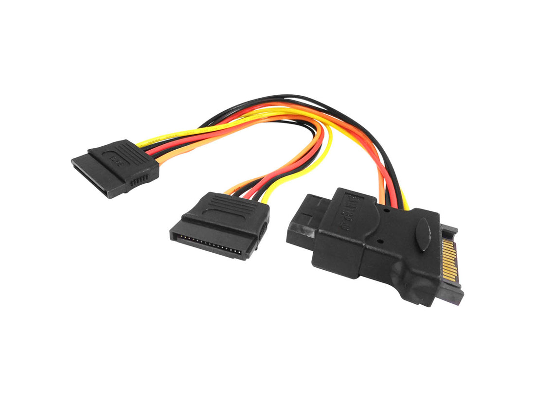 Cable (Y) de corriente de SATA H a 2 SATA M