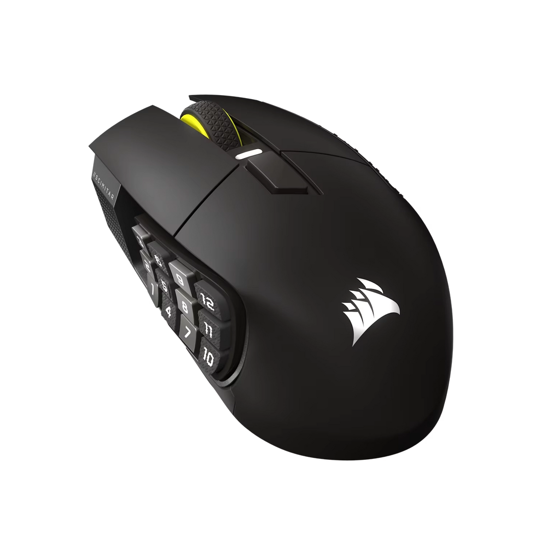 Mouse gamer CORSAIR MMO SCIMITAR ELITE Wireless SE, gris metálico