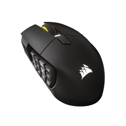 Mouse gamer CORSAIR MMO SCIMITAR ELITE Wireless SE, gris metálico