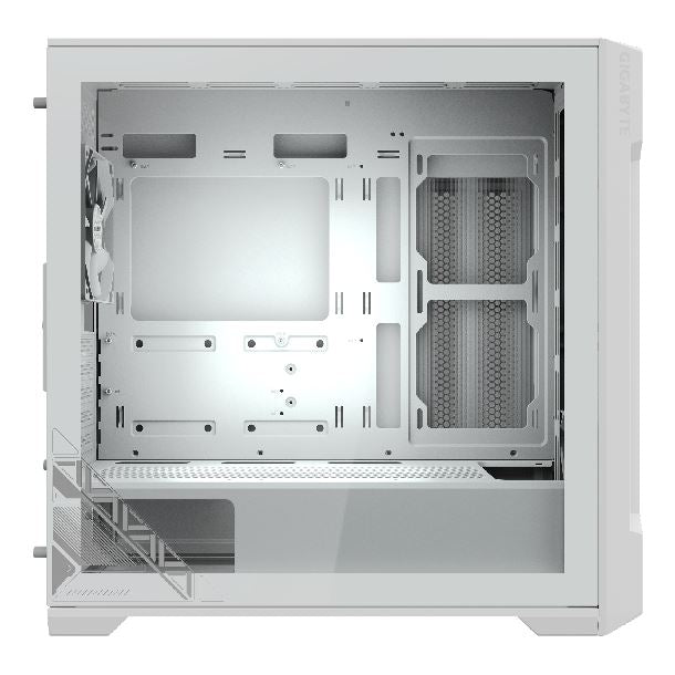 GABINETE GAMER GIGABYTE C102 GLASS ICE WHITE