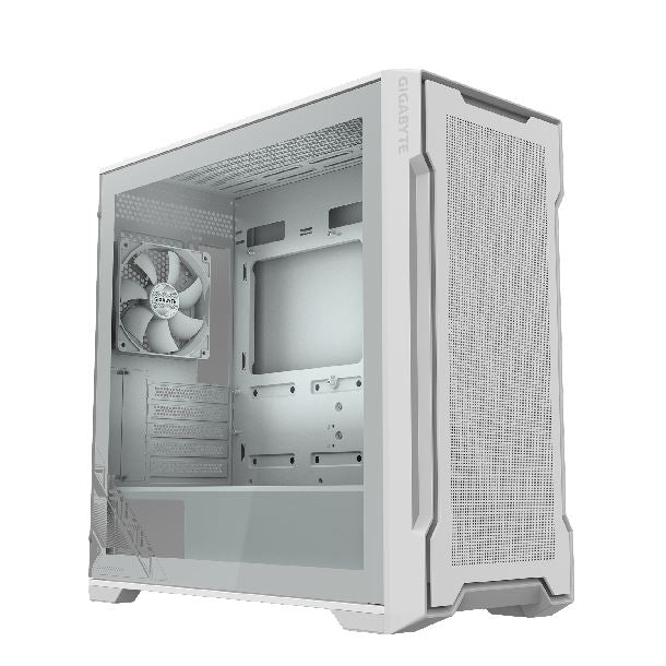 GABINETE GAMER GIGABYTE C102 GLASS ICE WHITE