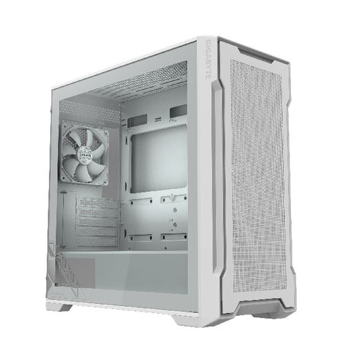 GABINETE GAMER GIGABYTE C102 GLASS ICE WHITE