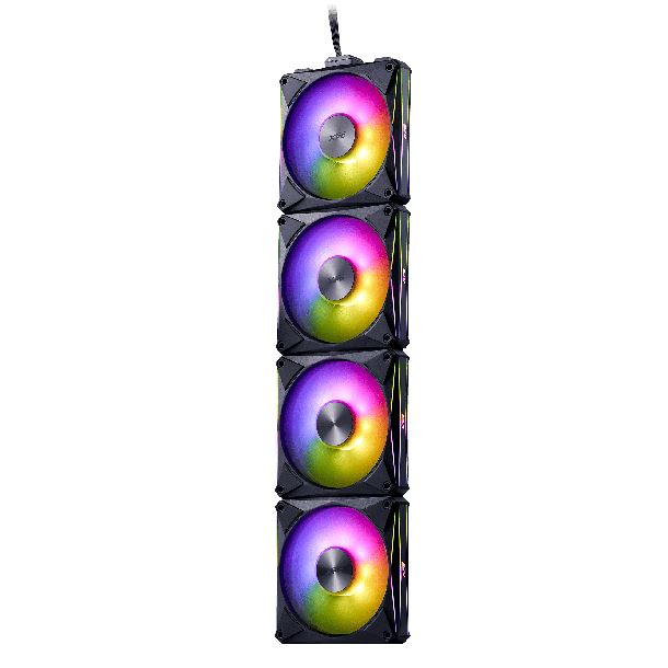 KIT 4 FAN COOLER 120MM ADATA XPG HURRICANE MAG 120 ARGB