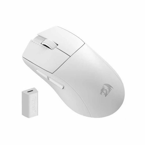 MOUSE WIRELESS REDRAGON M916 K1NG PRO 4K WHITE
