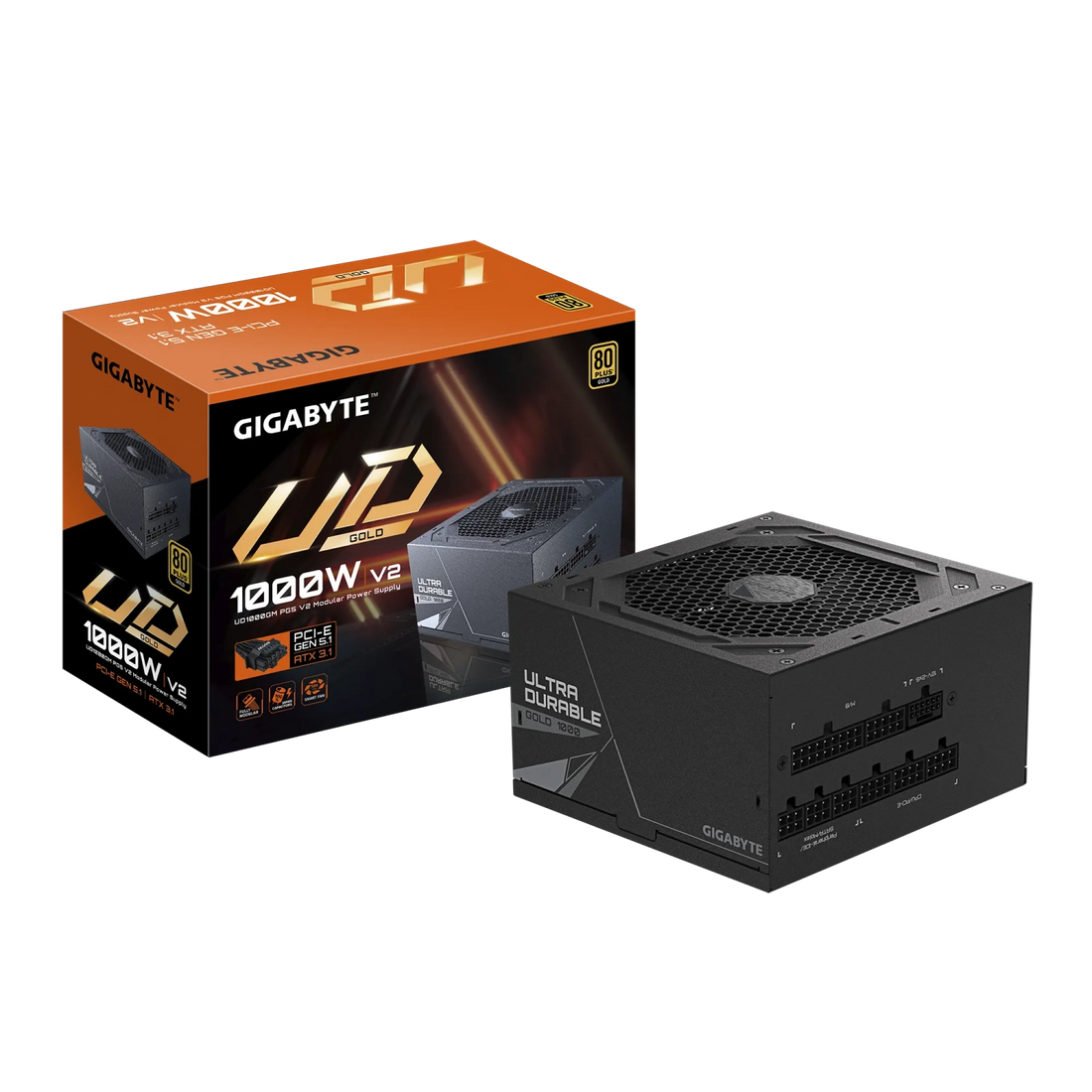 Fuente GIGABYTE UD1000GM PG5 V2 80 Plus Gold Modul