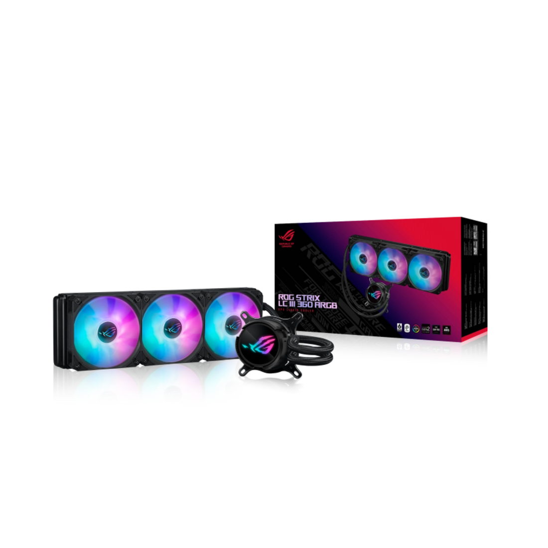 WATER COOLER ASUS ROG STRIX LC III 360 ARGB