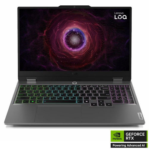 NOTEBOOK LENOVO 15.6 LOQ 15IAX9E I5-12450HX 8GB 512GB GeForce RTX 3050 FHD 144HZ W11H