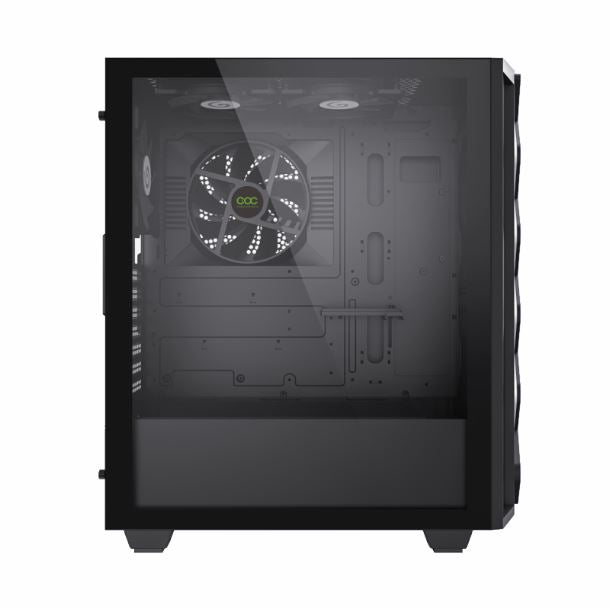 GABINETE GAMEMAX DIAMOND CP BK TG 4FAN ARGB